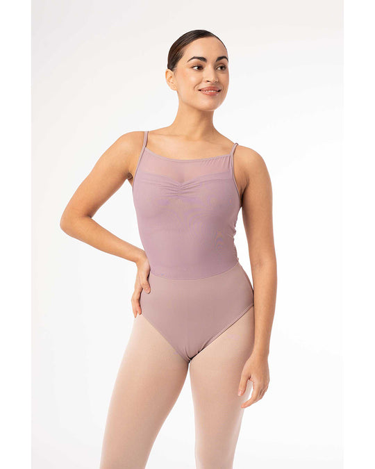 Intermezzo Federica Eclipse Mesh Pinch Front Camisole Leotard - 31702 Womens
