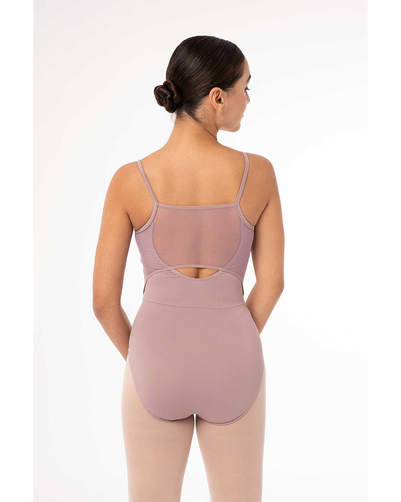 Intermezzo Federica Eclipse Mesh Pinch Front Camisole Leotard - 31702 Womens