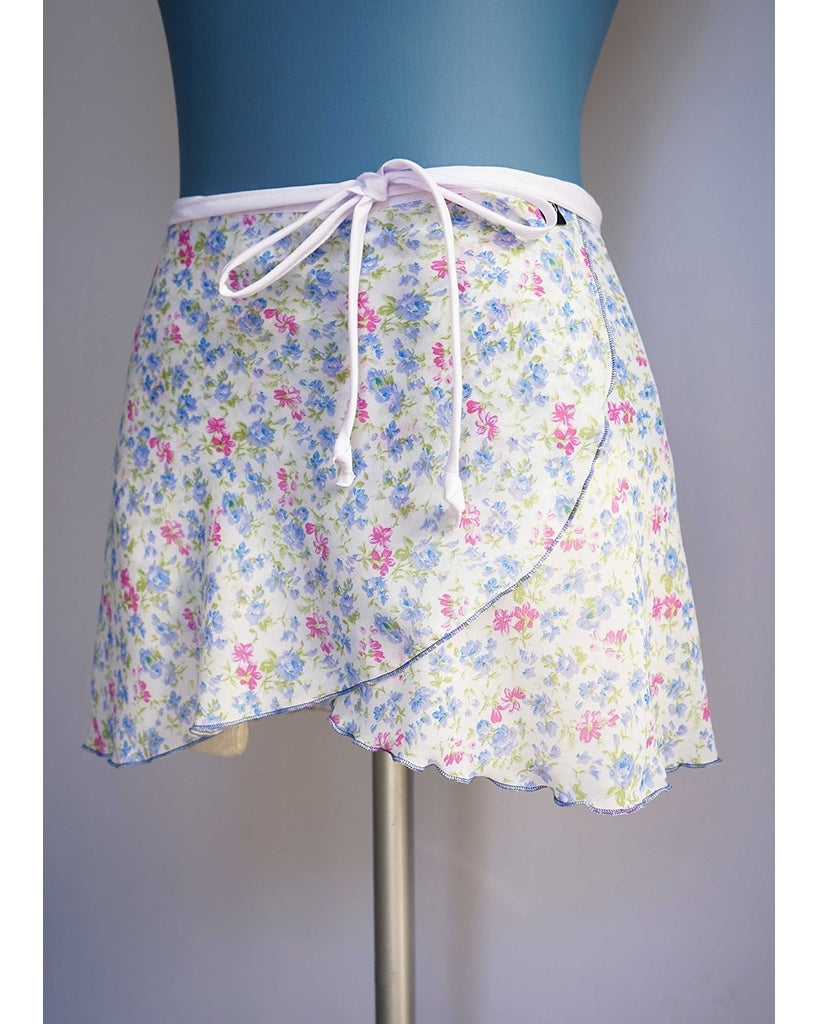 Jule Dancewear Georgette Ballet Wrap Skirt - Womens - 90&#39;s Floral Print
