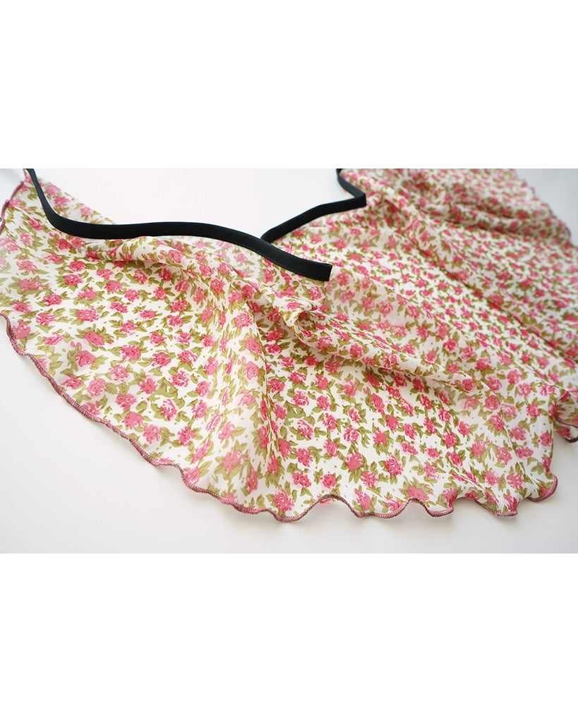 Jule Dancewear Georgette Ballet Wrap Skirt - Womens - Accept This Rose Print