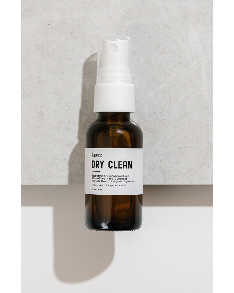 K&#39;pure Naturals Dry Clean Sanitizer Spray 1oz - Grapefruit/ Cinnamon/ Clove