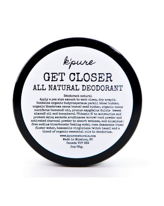 K'pure Naturals Get Closer All Natural Deodorant Original 2oz