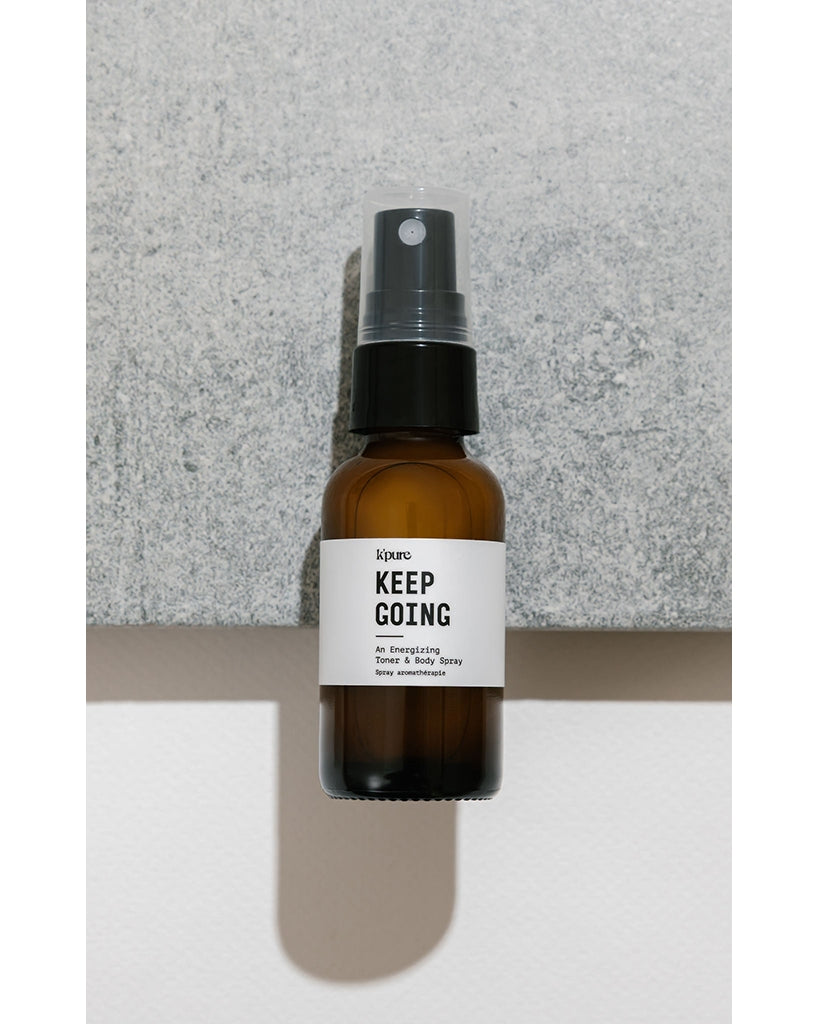 K'pure Naturals Keep Going Energizing Essential Oil Spray 30ml - Dancewear  Centre