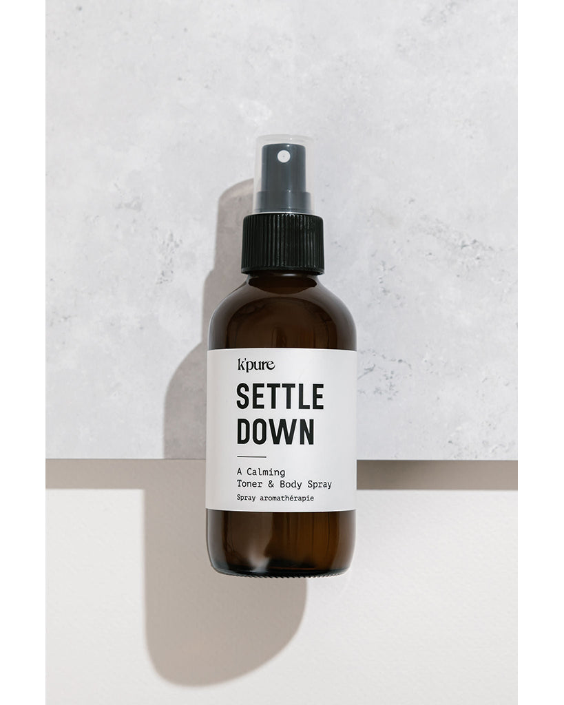 K&#39;pure Naturals Settle Down Calming Essential Oil Spray 125ml