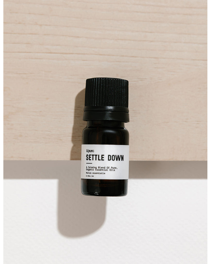 K&#39;pure Naturals Settle Down Pure, Organic Essential Oil Diffuser Blend 5ml