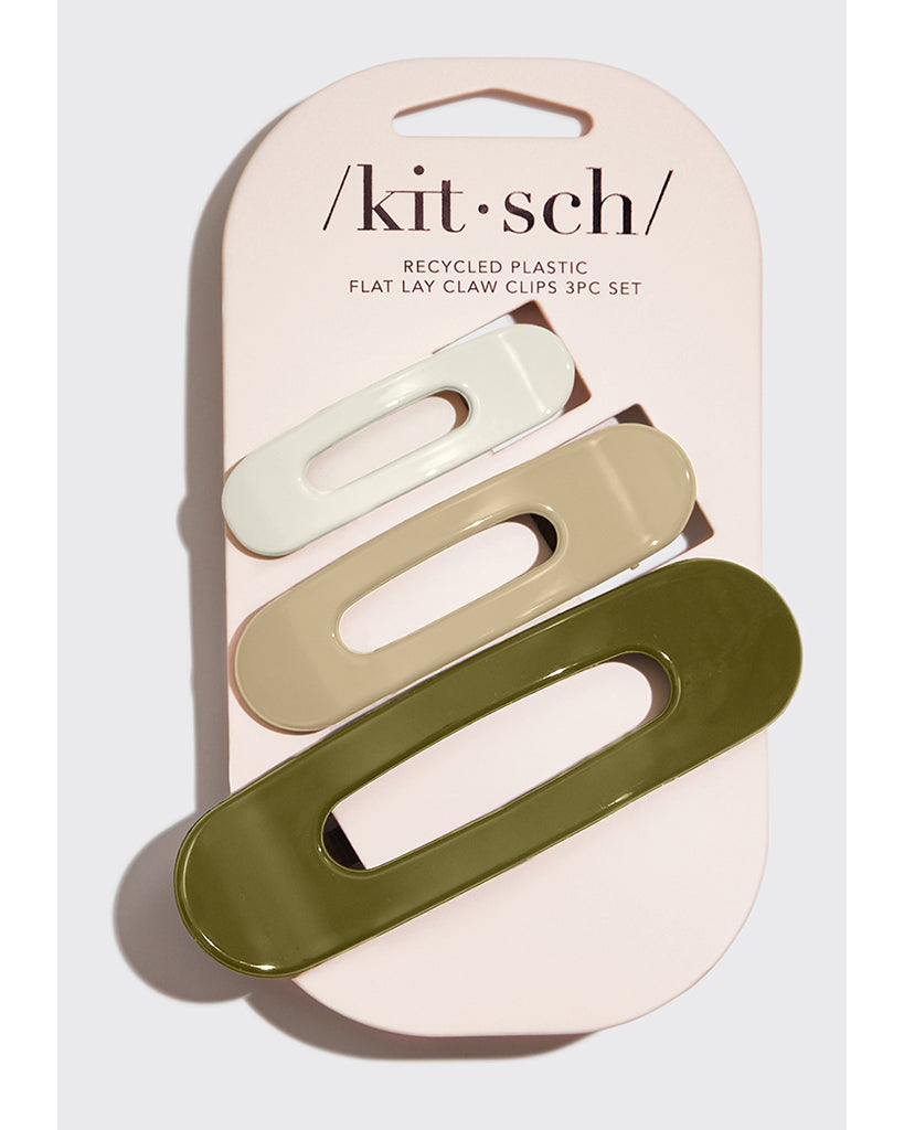 Kitsch Flat Lay Claw Clip 3pc