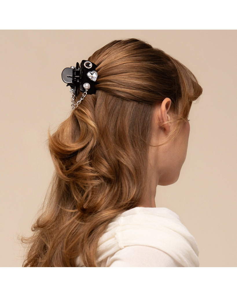 Kitsch Kitschpop™️ Cloud Clip 7pc Set - Vintage Black