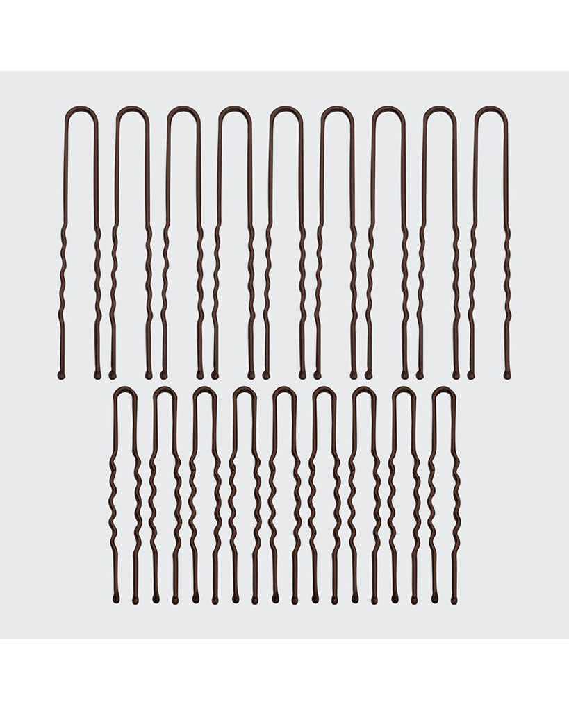 Kitsch Kitschpro U Pins - Brown
