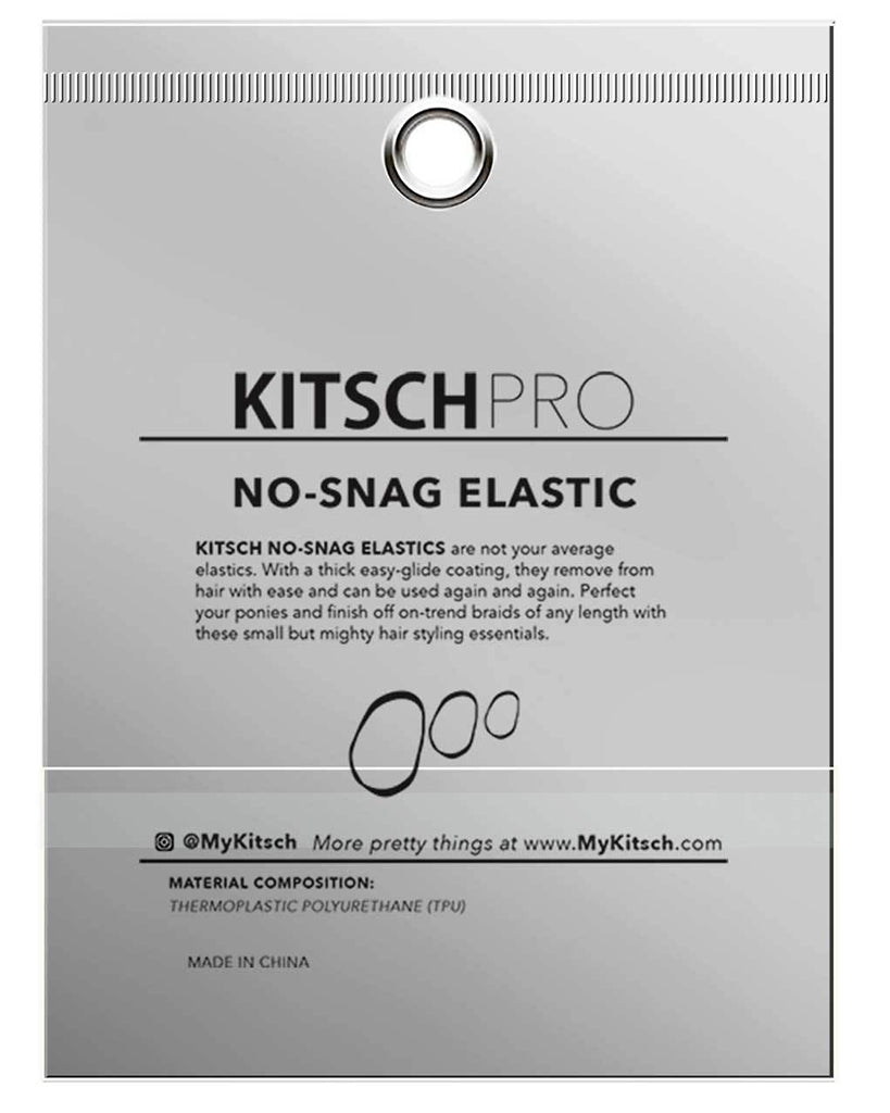 Kitsch NO-Snag Elastic 100pc - Clear