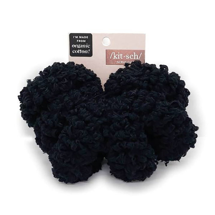 Kitsch Organic Cotton Fluffy Ponies 6pc - Black