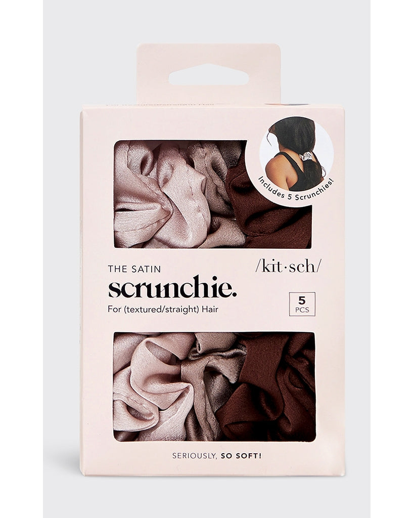 Kitsch Satin Sleep Scrunchies 5pc