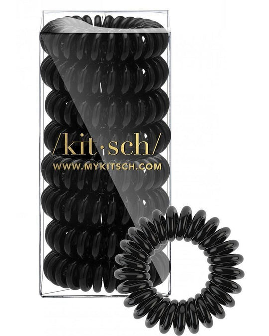 Kitsch Spiral Hair Ties 8 Pack