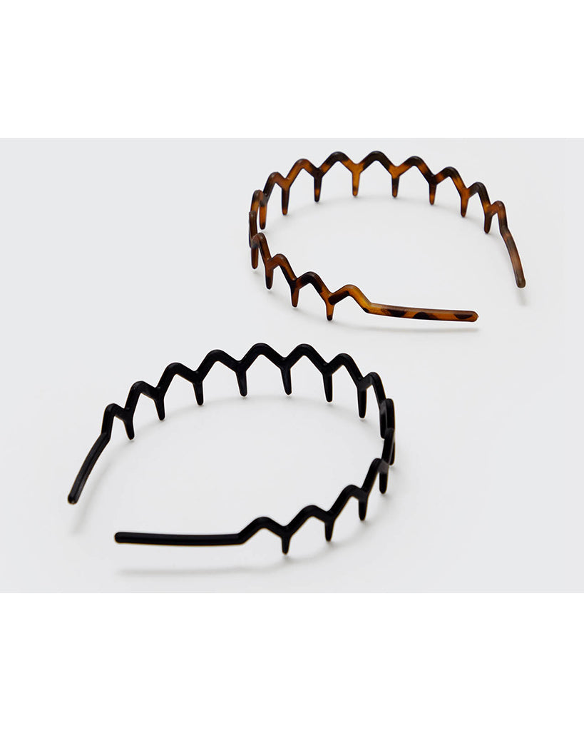 Kitsch Zig Zag Headband 2pc