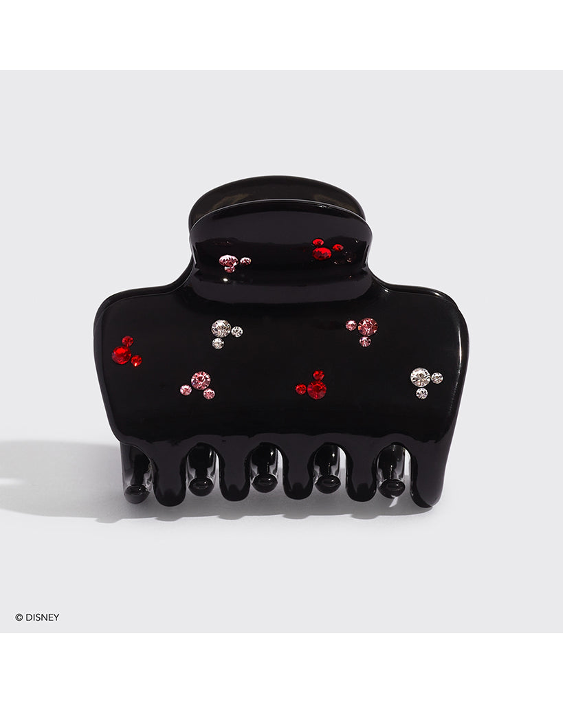 Kitsch & Mickey and Minnie Recycled Puffy Claw Clip 1 pc - Black