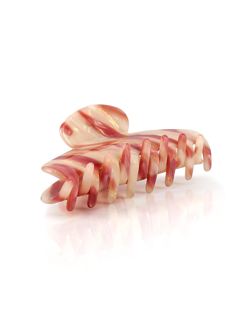 LimLim Marble Cellulose Jaw Clip - Strawberries &amp; Cream