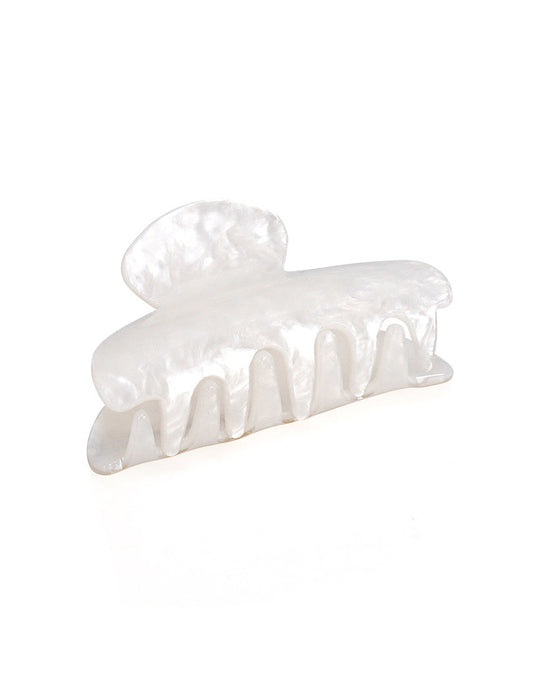 LimLim Marble White Jaw Clip