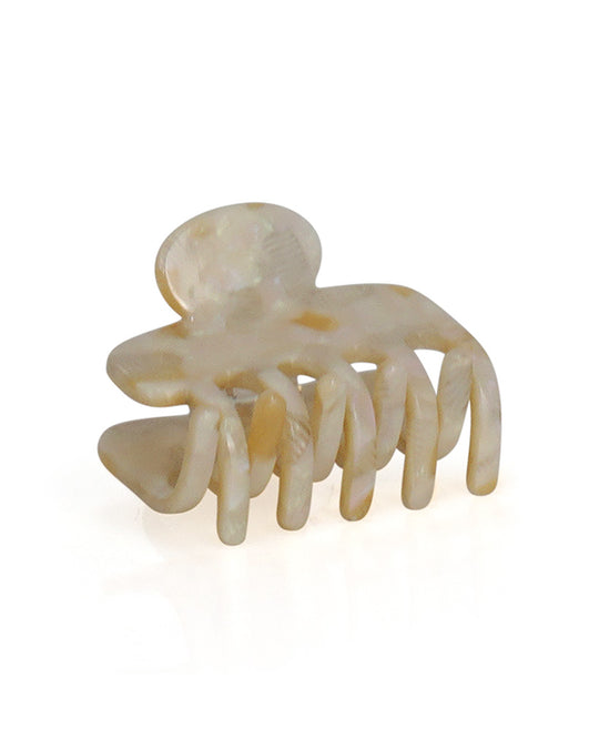 LimLim Small Octopus Jaw Clip - Ivory