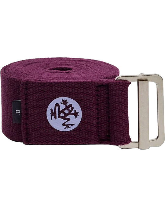 Manduka AligN Yoga Strap 8' - Indulge Purple