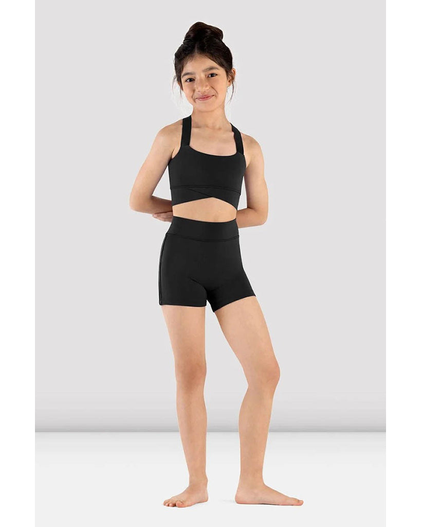 Mirella High Waisted Dance Short - M684C Girls