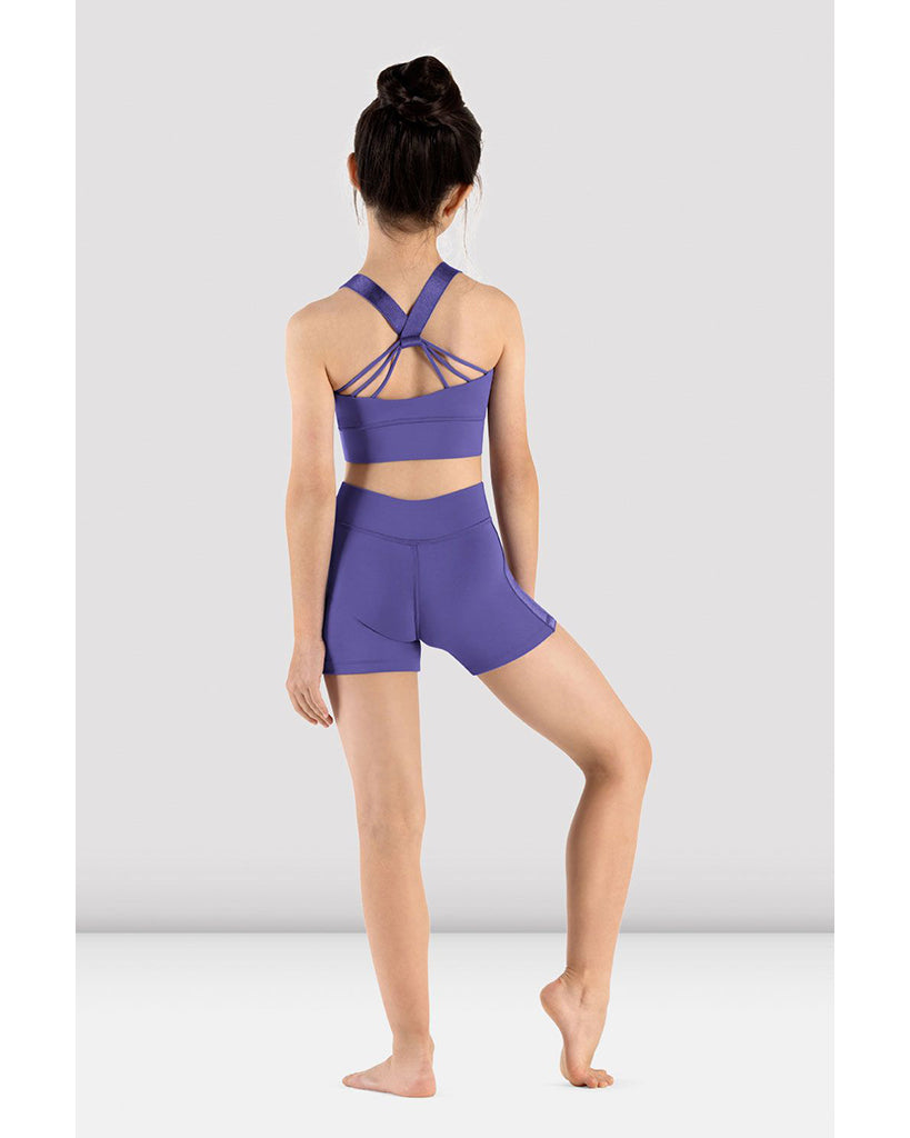 Mirella High Waisted Dance Short - M684C Girls