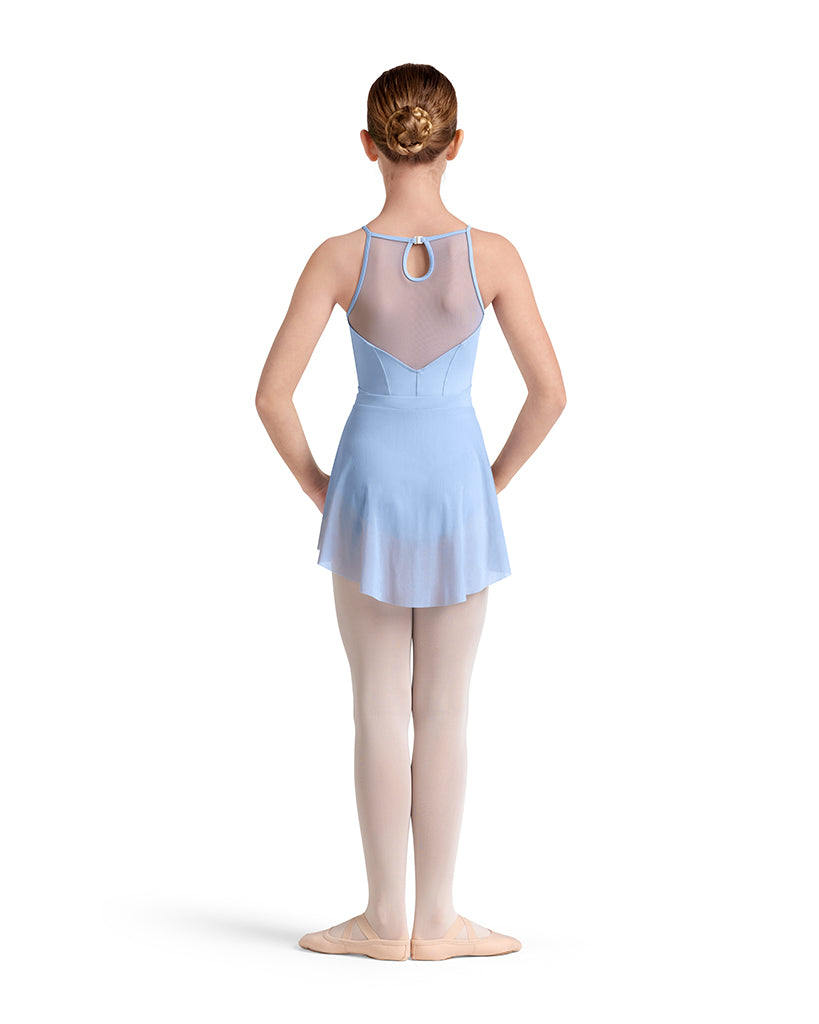 Mirella Kaleidoscope Velvet Detail Pull-On Ballet Skirt - MS10002C Girls