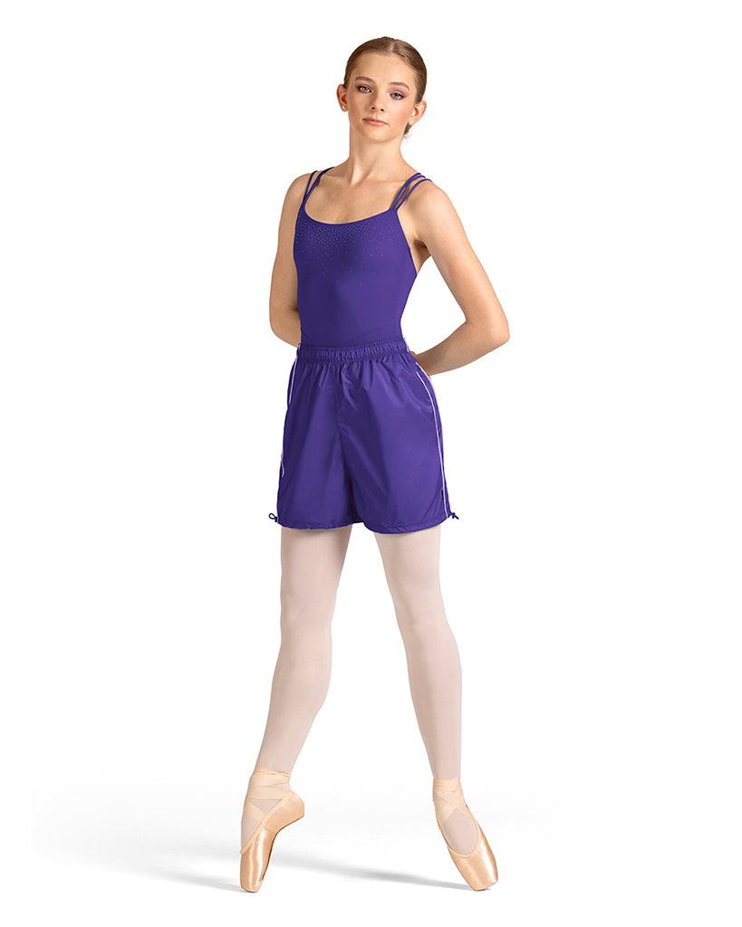 Mirella Warm Up Ripstop Dance Shorts - M90003L Womens
