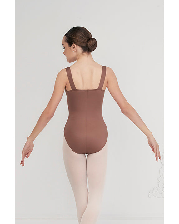 Mondor Eco Collection Pinch Front Tank Leotard - 1440 Womens