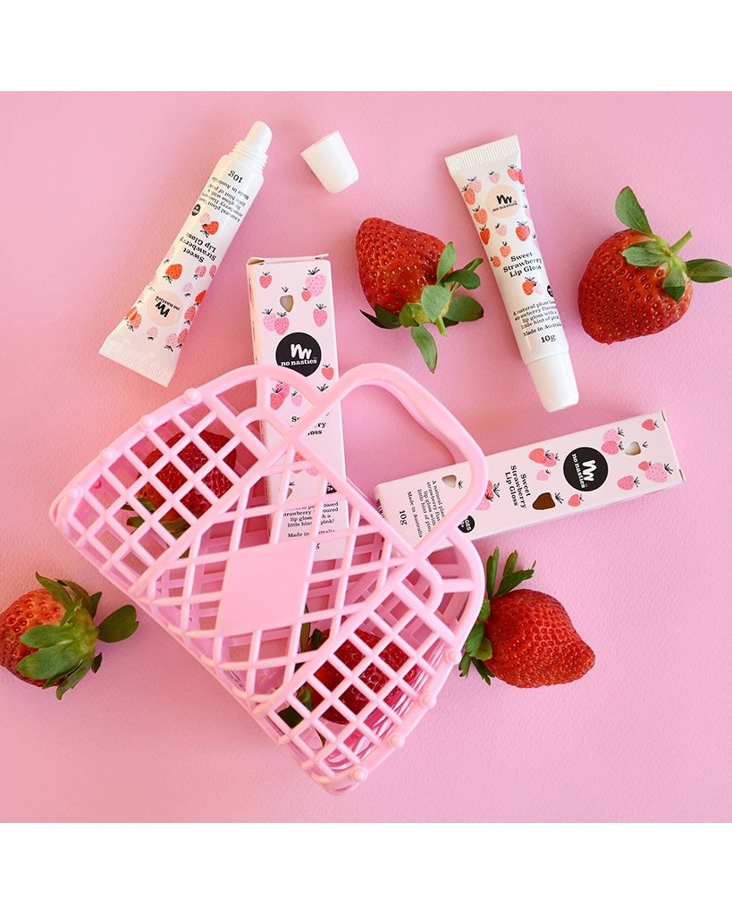 No Nasties Kids All Natural Strawberry Lip Gloss