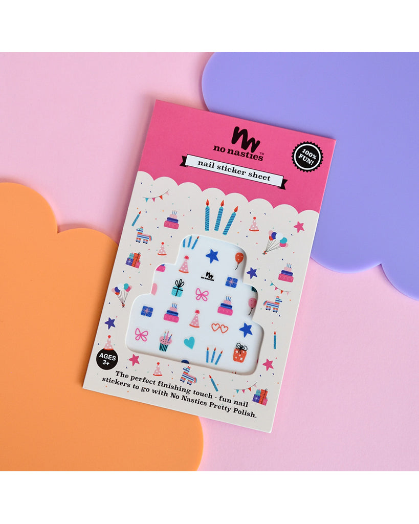 No Nasties Kids Nail Stickers