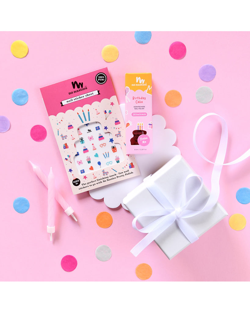 No Nasties Kids Nail Stickers