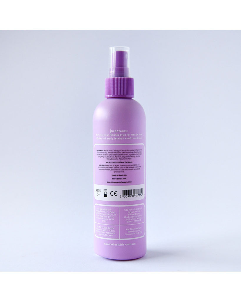 No Nasties Kids Natural Alcohol Free Hair Spray - Lavender / Fresh Lime