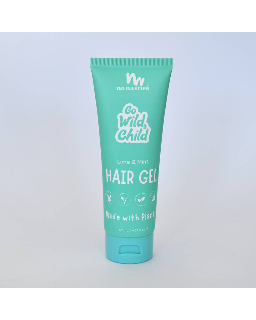 No Nasties Kids Natural Plant Based Hair Gel - Zesty Lime / Fresh Mint
