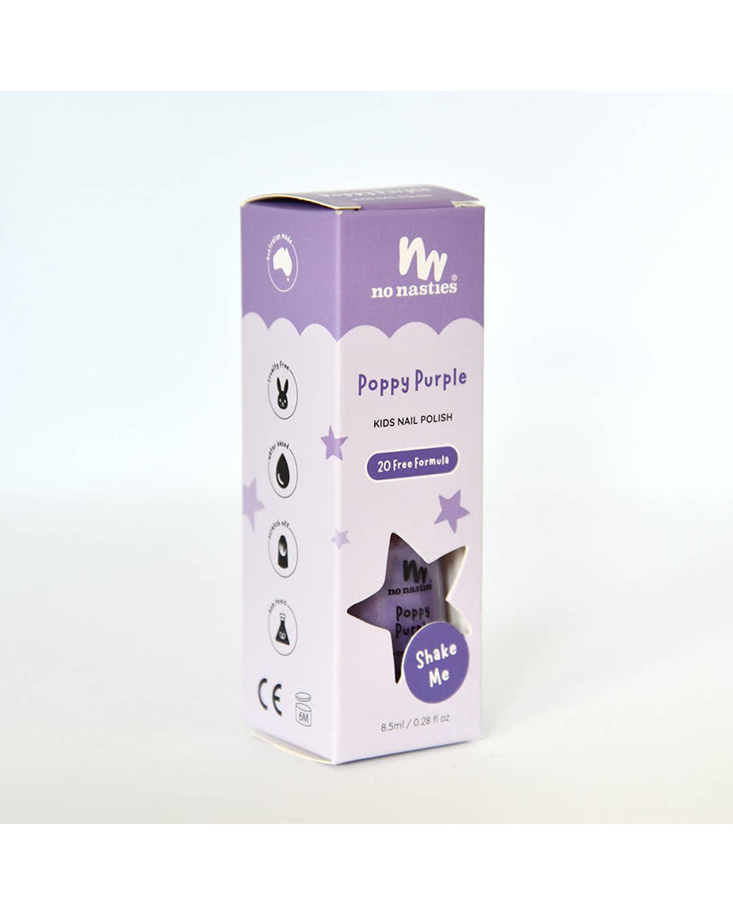 No Nasties Water - Based, Peelable Nail Polish for Kids