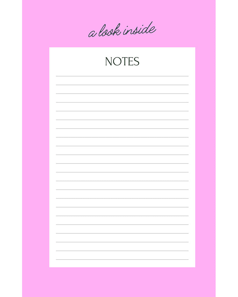 Notebooks For Dancers Dance Goals Workbook
