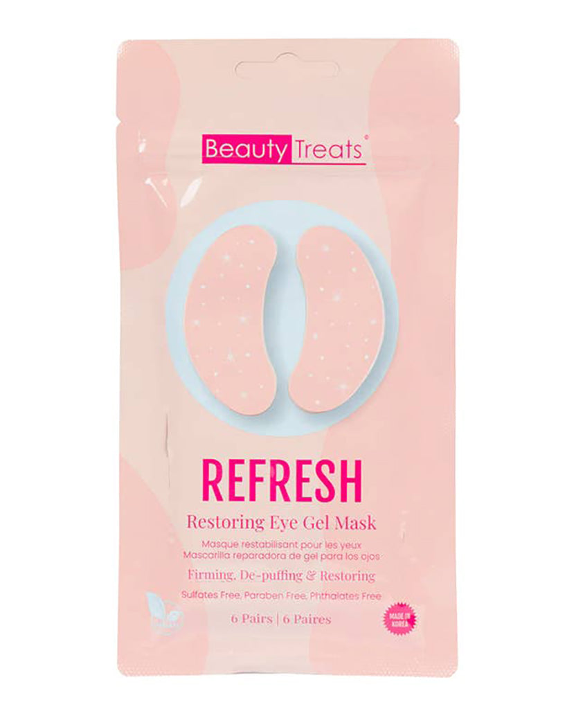 Pineapple Beauty Beauty Treats Refresh Restoring Eye Gel Mask 6 Pairs