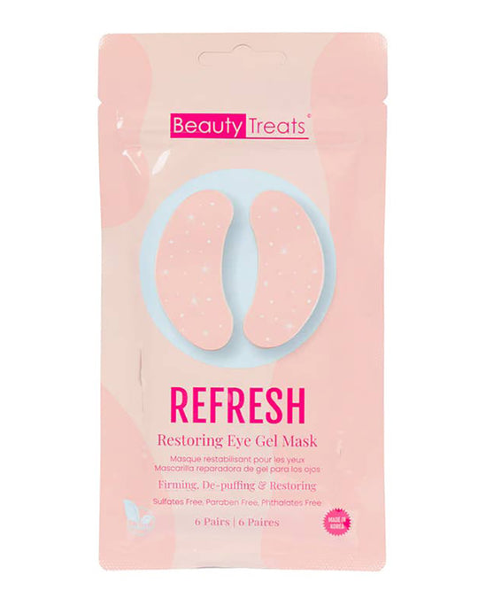 Pineapple Beauty Beauty Treats Refresh Restoring Eye Gel Mask 6 Pairs