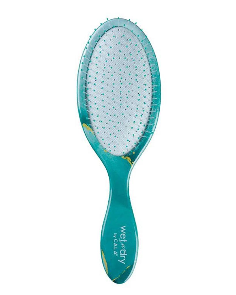 Pineapple Beauty Cala Wet and Dry Detangling Hair Brush - Turquoise Mint Marble