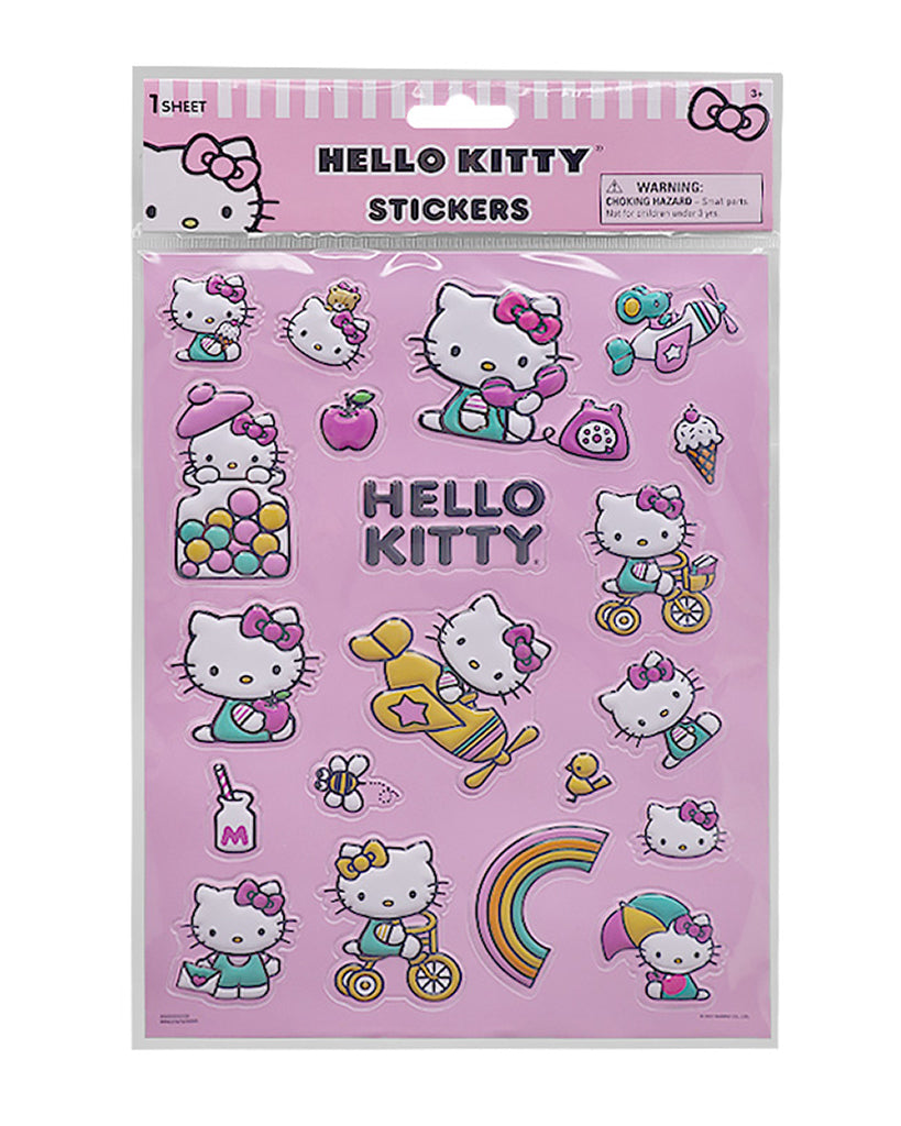 Pineapple Beauty Hello Kitty 2D Sticker Sheet