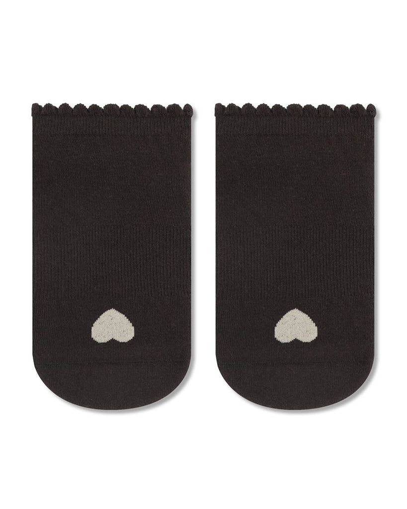 Pointe Studio Love Full Foot Grip Sock - Womens - Chocolate