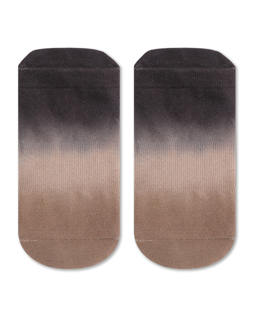 Pointe Studio Wyatt Full Foot Grip Sock - Womens - Chocolate Ombre