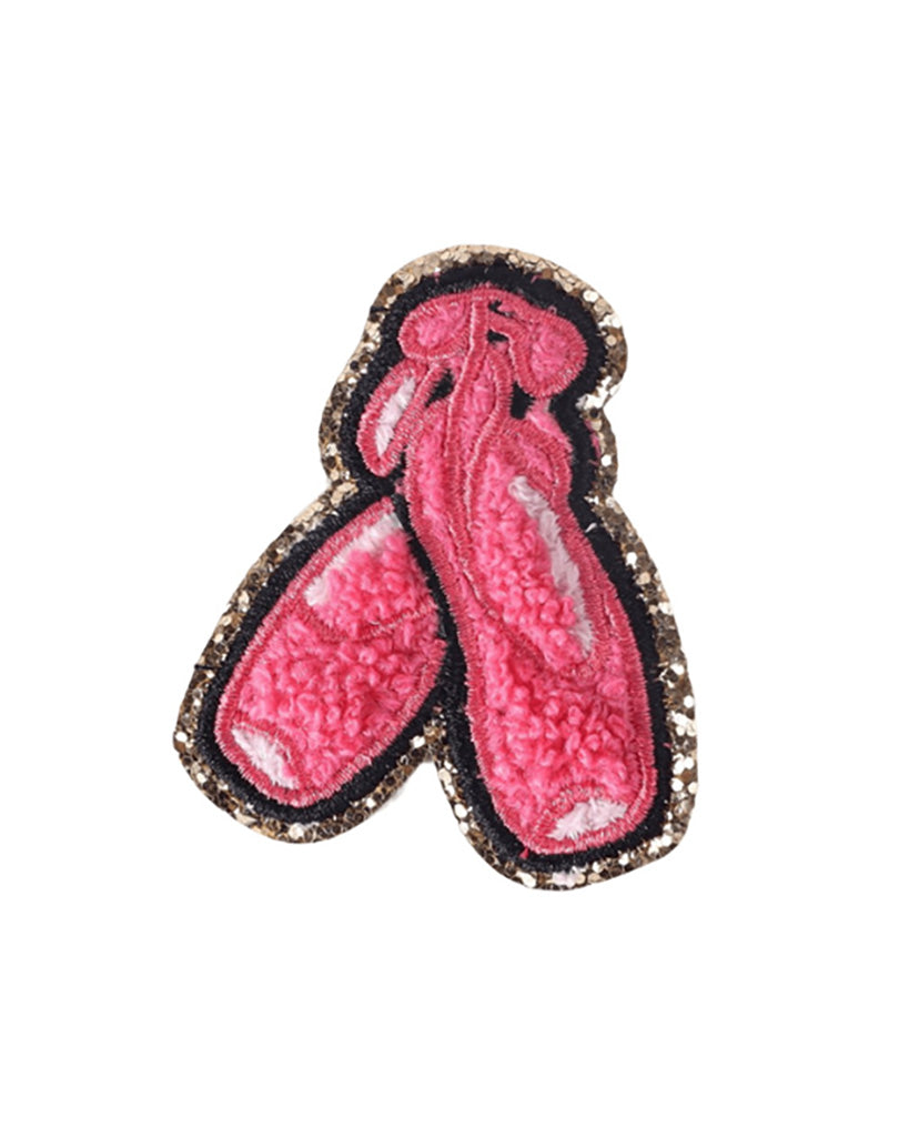 Rac n Roll Ballet Slipper Sticker Patch
