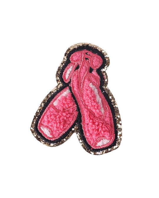 Rac n Roll Ballet Slipper Sticker Patch