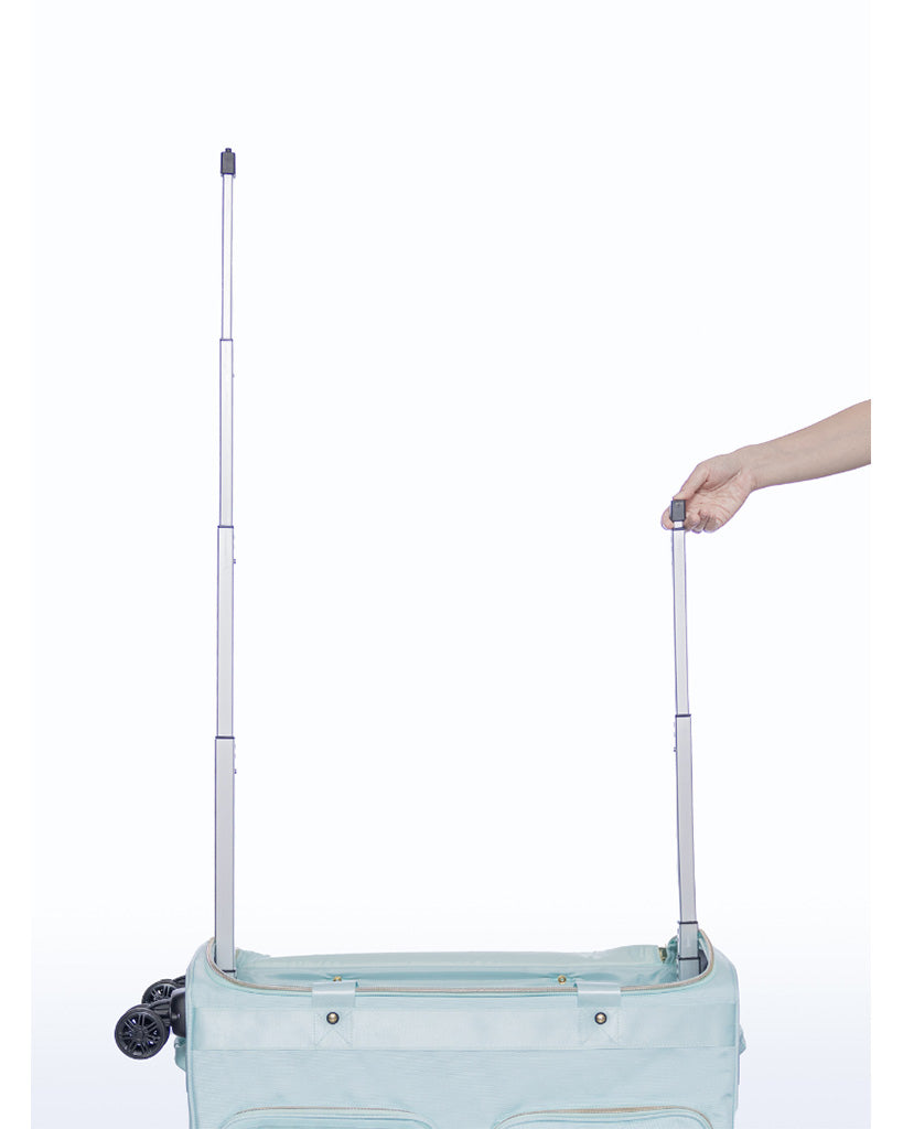 Rac n Roll Built-In Large Dance Travel Bag - Aqua