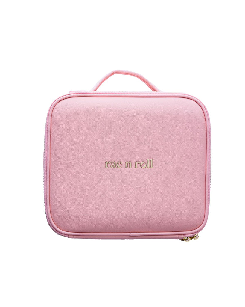 Rac n Roll Cosmetic Bag with LED Mirror - Pink