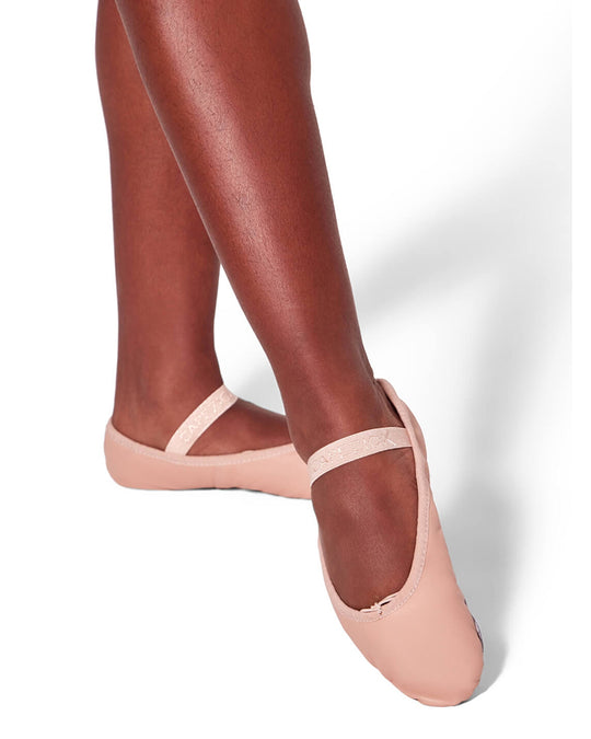Sale Item - Capezio Daisy Leather Full Sole Ballet Slippers -  205 Womens Ballet Pink 5 Wide - FINAL SALE