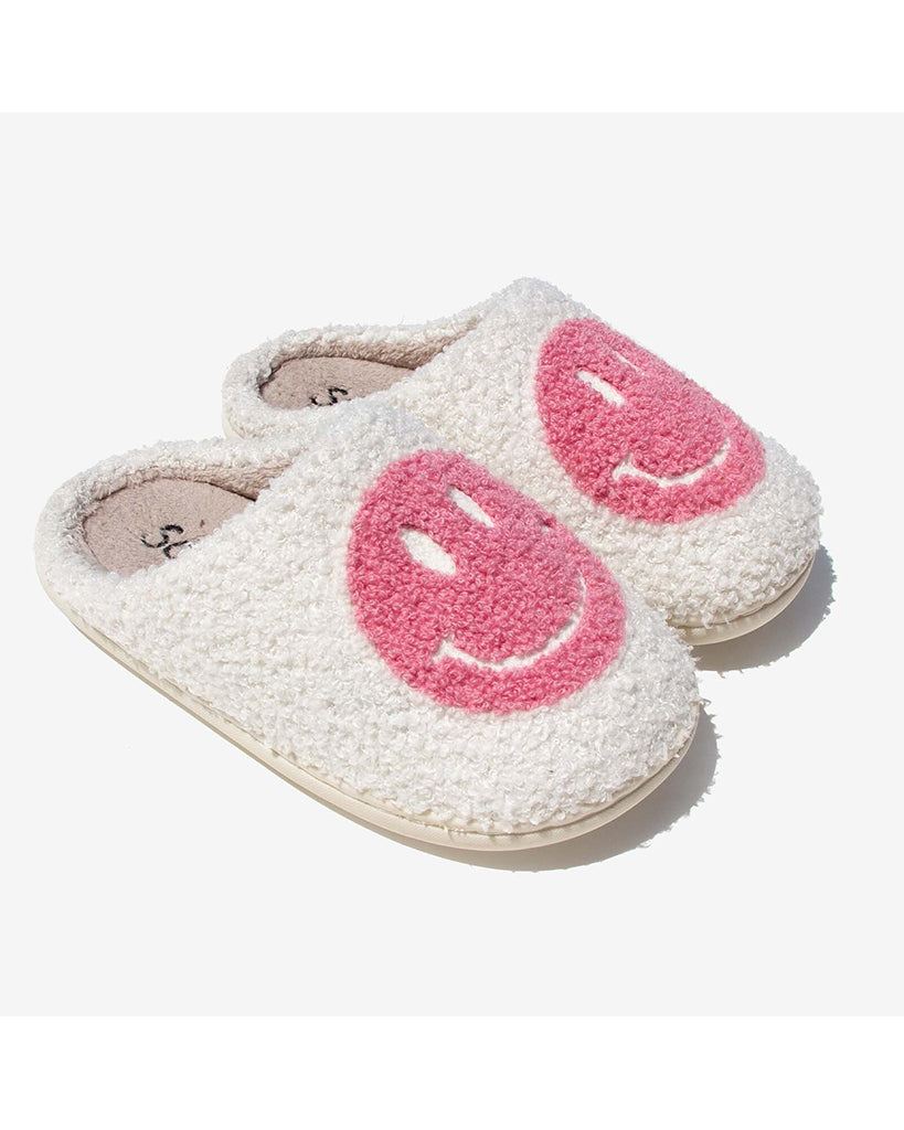 So Danca Joyful Soles Smiley Face Slippers - BT50C - Girls/Boys
