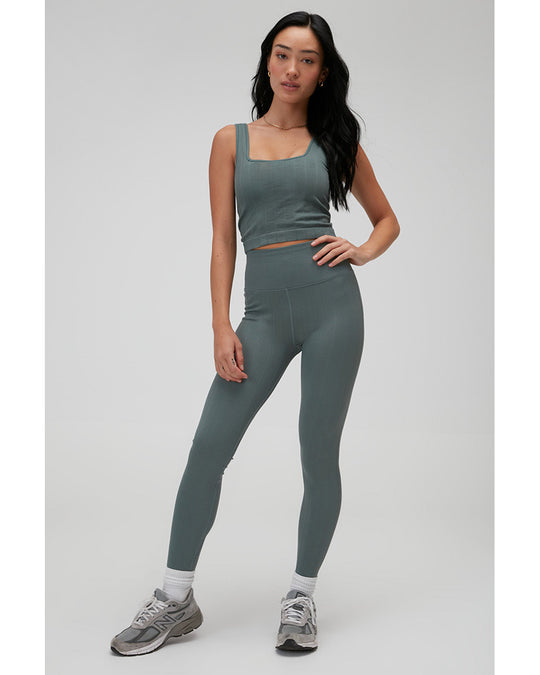 Spiritual Gangster Amara Seamless High Waist Legging -  Womens - Winter Thyme
