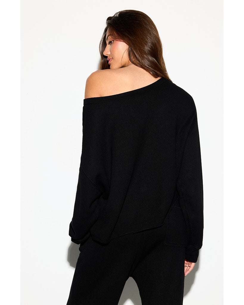 Spiritual Gangster Bella Sweatshirt - CWSW003 - Womens - Black
