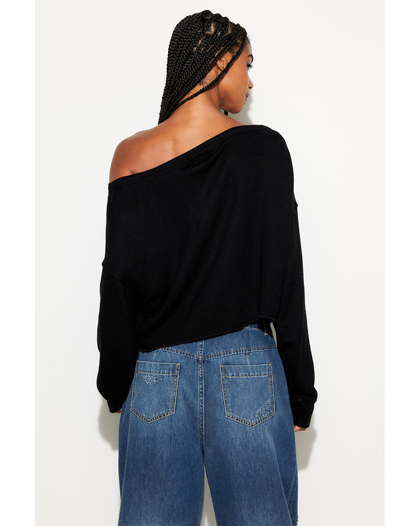 Spiritual Gangster Bella Sweatshirt - CWSW003 - Womens - Black