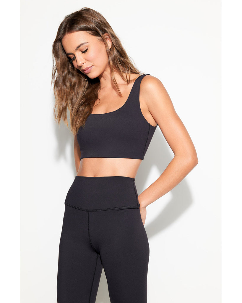 Spiritual Gangster Delmar Longline Bra - SWBR003 - Womens - Black